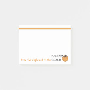 Bloco Post-it Área de Transferência do Treinador Funny Basball e