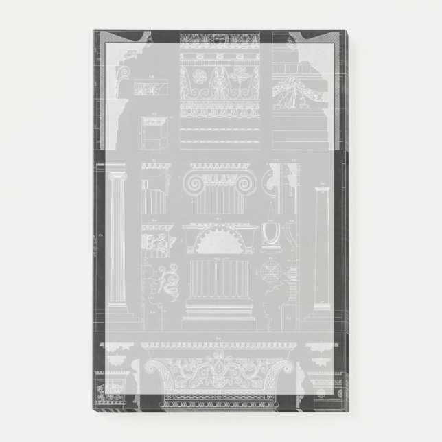 Bloco Post-it Arquitetura gráfica IV (Frente)