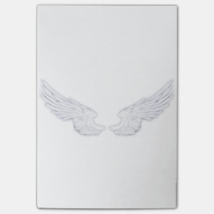 Bloco Post-it Asas brancas do anjo de Falln