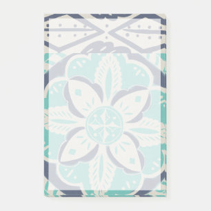 Bloco Post-it Azulejo Batik Azul IV