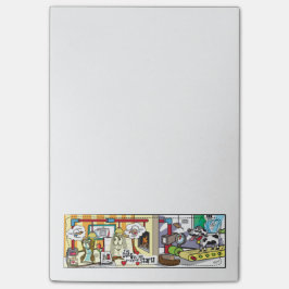 Bloco Post-it B e BookMarkSally "a data estavam… "