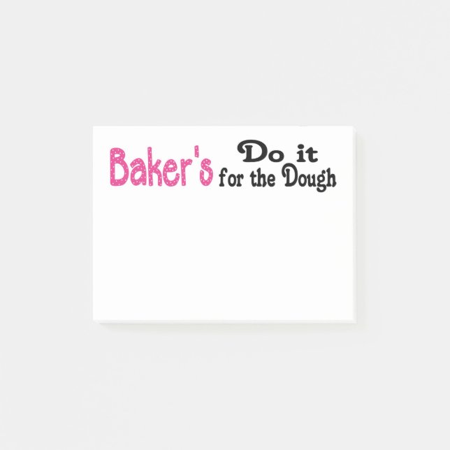 Bloco Post-it Bakers Postam (Frente)
