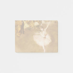 Bloco Post-it Balé Dancer Degas Star Painting