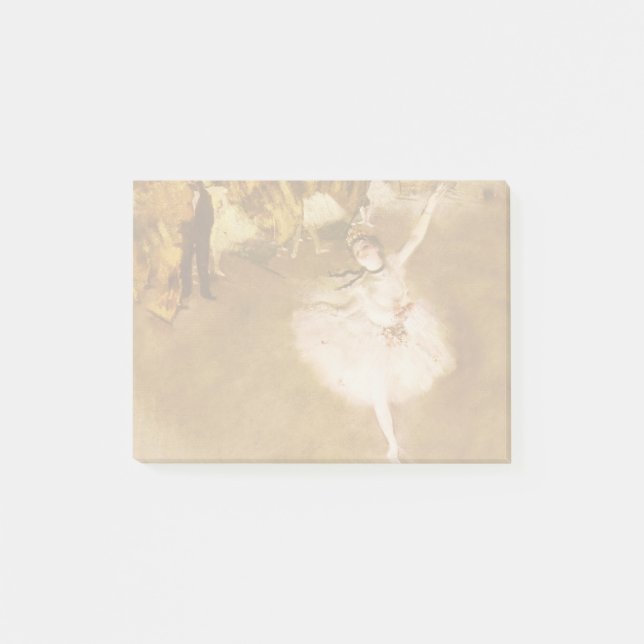 Bloco Post-it Balé Dancer Degas Star Painting (Frente)