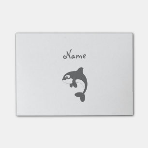 Bloco Post-it Baleia bonito da orca