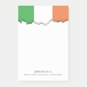 Bloco Post-it Bandeira da Irlanda