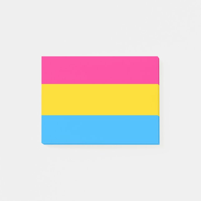 Bloco Post-it Bandeira da transexualidade (Frente)