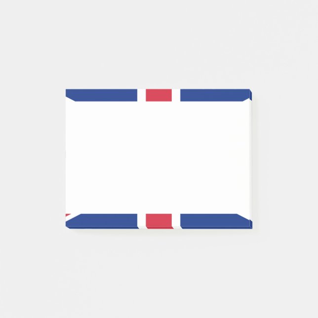 Bloco Post-it bandeira do Reino Unido (Frente)