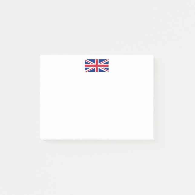 Bloco Post-it Bandeira do Reino Unido (Frente)