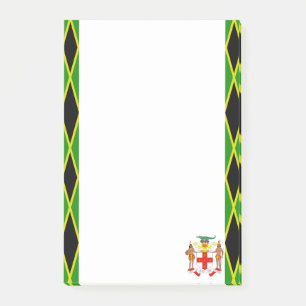 Bloco Post-it Bandeira jamaicana das listras
