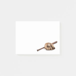 Bloco Post-it Basebol do vintage