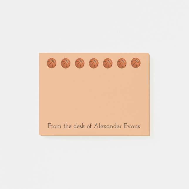 Bloco Post-it Beira do basquetebol O (Frente)