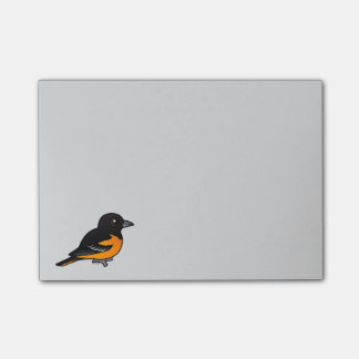 Bloco Post-it Birdorable Baltimore Oriole