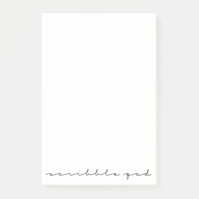 Bloco Post-it Bloco de Escrivagem (Frente)