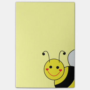 Bloco Post-it Bonito Bumble a abelha