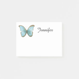 Bloco Post-it Borboleta azul