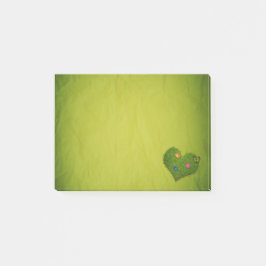 Bloco Post-it Borboleta de Flores de Camada Cardíaca