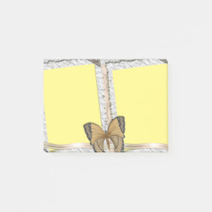 Bloco Post-it Borboleta escolha sua cor