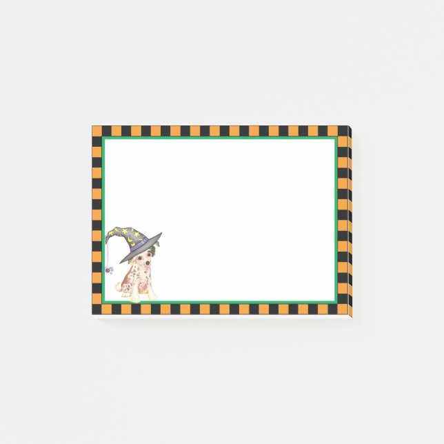 Bloco Post-it Bruxa Prenhada Chinesa (Frente)