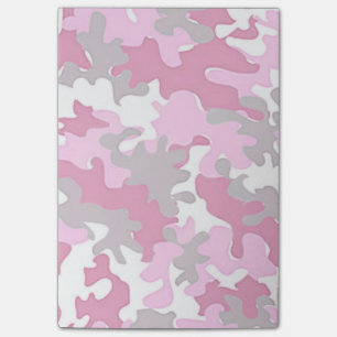 Bloco Post-it Camo cor-de-rosa