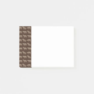 Bloco Post-it Capybara Pattern - Notas de Posto