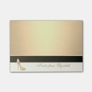 Bloco Post-it Chique Elegante Feminino com Estilo, Salto Alto,