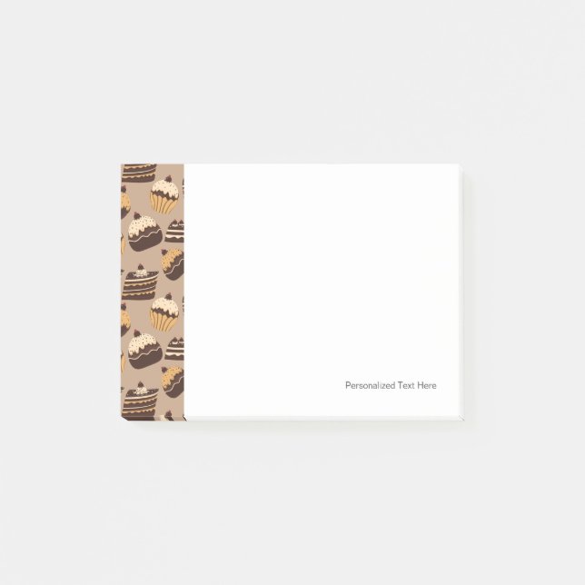 Bloco Post-it Chocolate e pastas 3 (Frente)