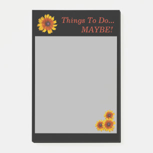 Bloco Post-it Coisas a fazer… TALVEZ!