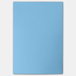 Bloco Post-it Complementação de cor azul-claro-azul-escuro