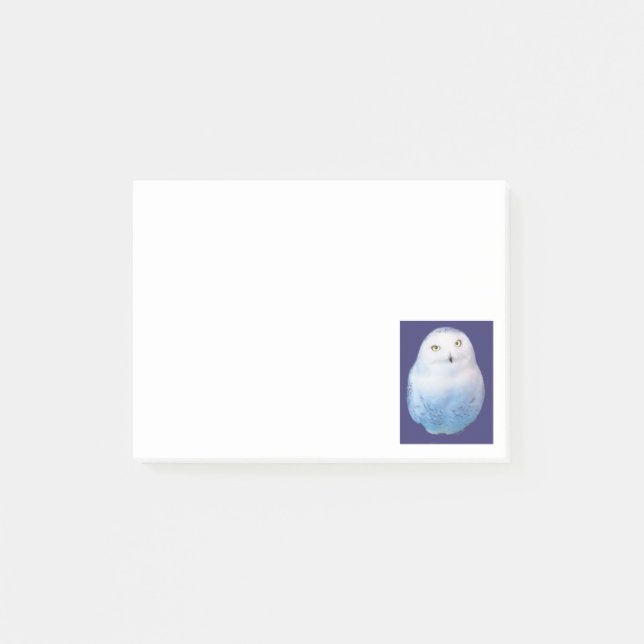 Bloco Post-it Cool Post-it Snowy Owl (Frente)