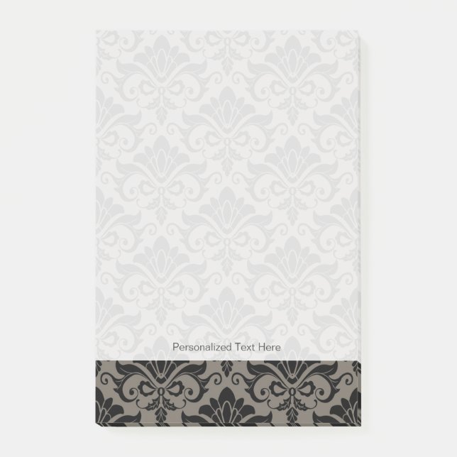 Bloco Post-it Cor damasco 2 (Frente)