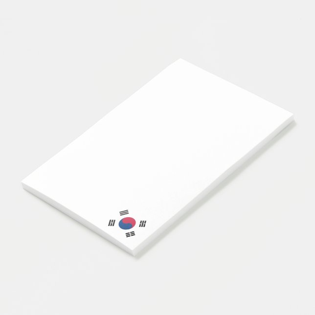 Bloco Post-it Coreia do Sul (Inclinado)