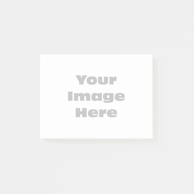 Bloco Post-it Crie seu próprio Modelo de presentes (Frente)