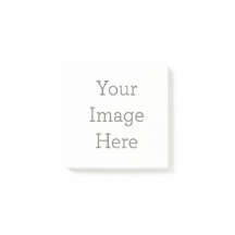 Crie suas próprias notas pós-it® de 3"x3"