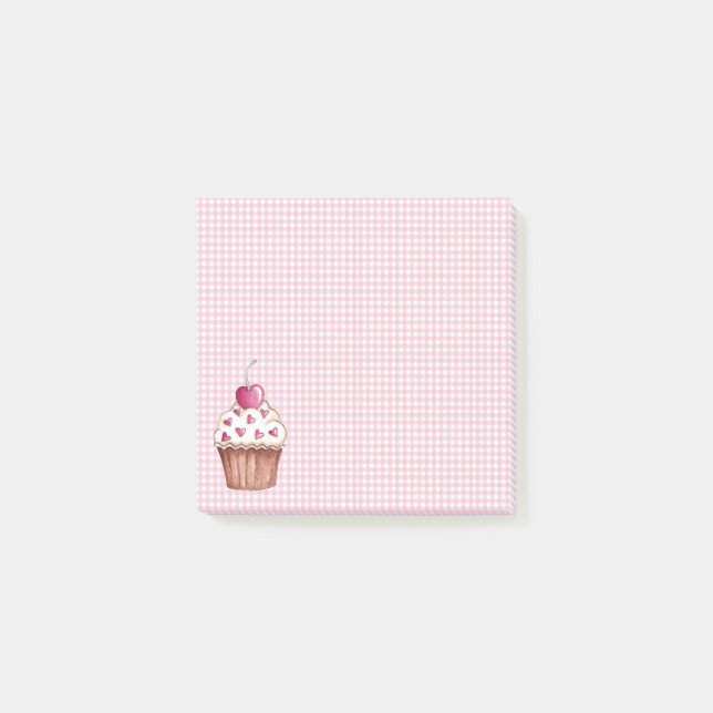 Bloco Post-it Cupcake (Frente)