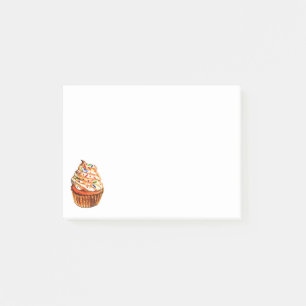 Bloco Post-it Cupcakes De Amor Com Sabres - Cupcake De Panificaç