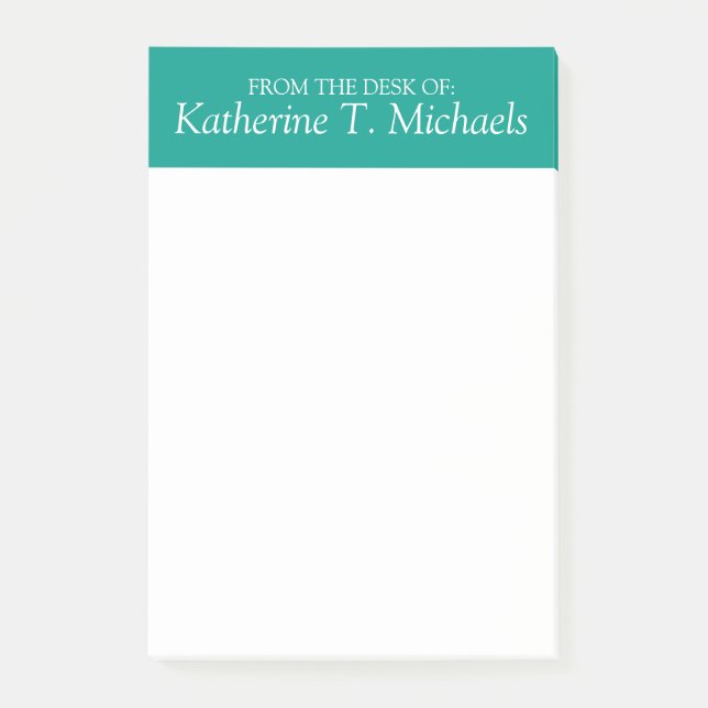 Bloco Post-it Da Mesa De (Frente)