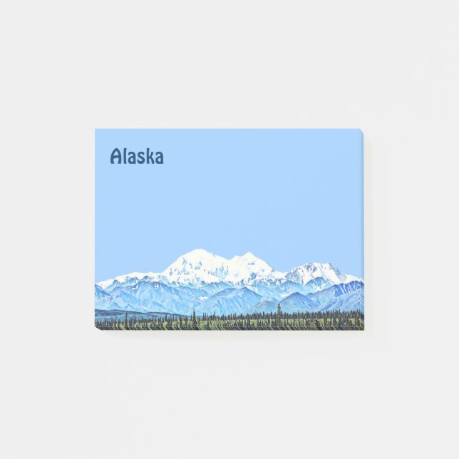 Bloco Post-it Denali (Monte McKinley) (Frente)