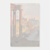 Design de viagens vintage com Fórum Romano em Vist