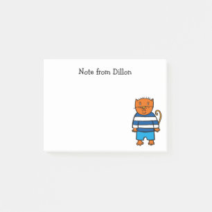 Bloco Post-it Dillon o Gato Personalizado