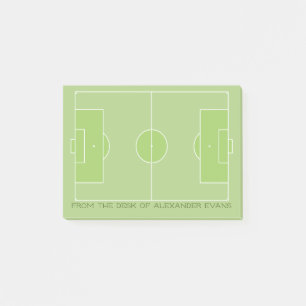 Bloco Post-it Distância entre futebol