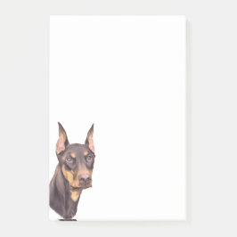 Bloco Post-it Doberman Pinscher Dog