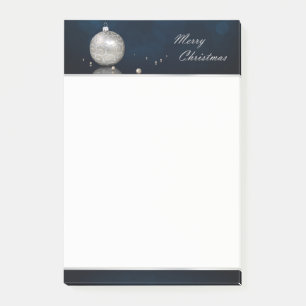 Bloco Post-it Elegante Silver Glitter Ornament - Notas pós-it®