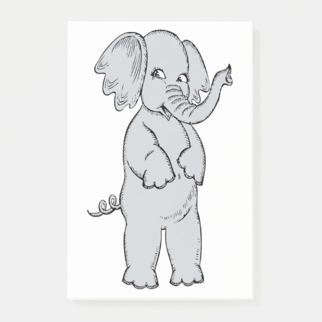 BLOCO POST-IT ELEPHANT GIRL (Frente)