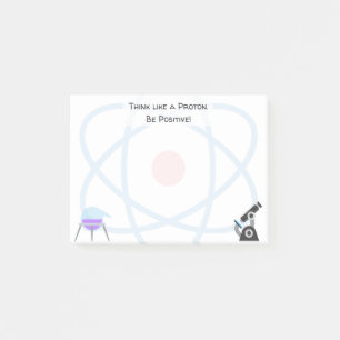Bloco Post-it Emojis da ciência Texto personalizado