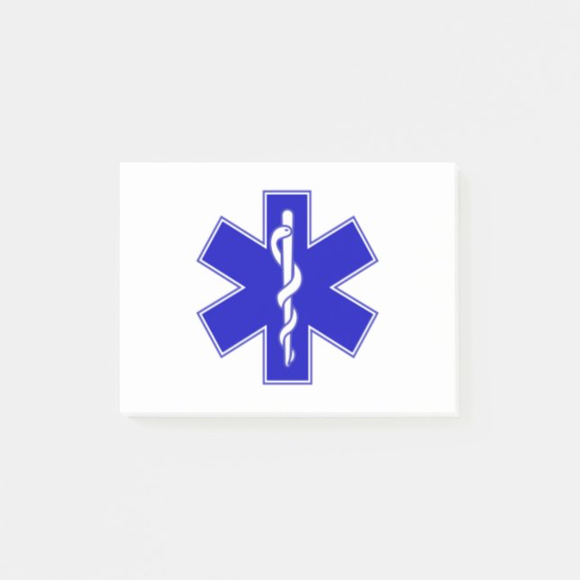 Bloco Post-it EMT-Paramedic Post-it (Frente)