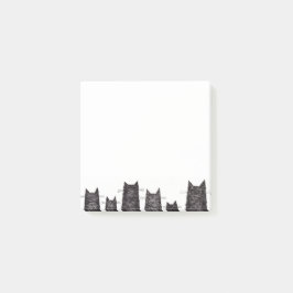 Bloco Post-it Encantos de boa sorte 3" x 3" notas de post-it