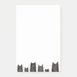 Bloco Post-it Encantos de boa sorte 4" x 6" notas de post-it