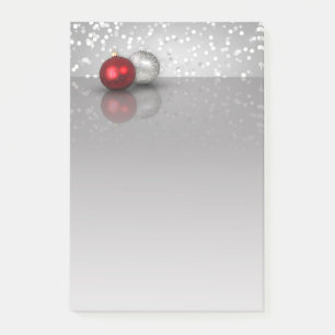 Bloco Post-it Enfeites de natal Shimmery - Notas pós-it®