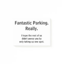 Estacionamento fantástico. Realmente